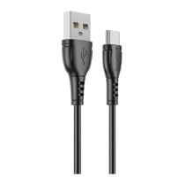 BOROFONE BX51/ USB кабель Type-C/ 1m/ 3A/ Black