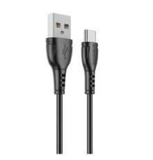 BOROFONE BX51/ USB кабель Type-C/ 1m/ 3A/ Black