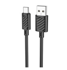HOCO X88/ USB кабель Type-C/ 1m/ 3A/ Black
