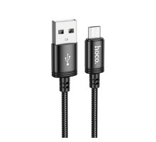 HOCO X89/ USB кабель Micro/ 1m/ 2,4A/ Black