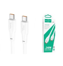 HOCO X93/ PD кабель Type-C-Type-C/ 1m/ 60W/ белый