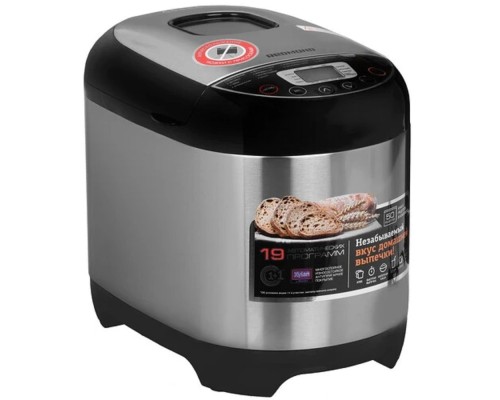 [Хлебопечь] REDMOND RBM-M1911 Хлебопечь, 550Вт, серебристый