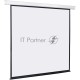 Экран [LMC-100105] с электроприводом Lumien Master Control 244x244 см Matte White FiberGlass черн. кайма по периметру    