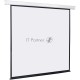 Экран [LMC-100105] с электроприводом Lumien Master Control 244x244 см Matte White FiberGlass черн. кайма по периметру    