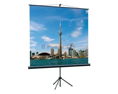 Экран на треноге Lumien 150x150см Eco View LEV-100101 1:1 напольный рулонный