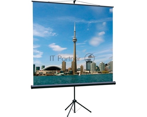 Экран на треноге Lumien 150x150см Eco View LEV-100101 1:1 напольный рулонный