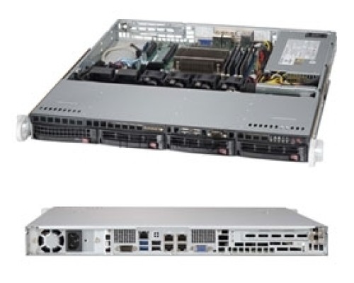 Платформа SuperMicro SYS-5018D-MTLN4F Xeon DDR3 ECC 3.5