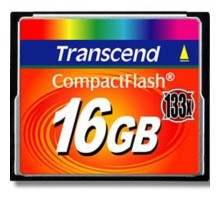 Compact Flash 16Gb Transcend  (TS16GCF133) 133-x