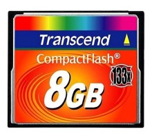 Compact Flash 8Gb Transcend  (TS8GCF133) 133-x