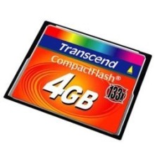 Compact Flash 4Gb Transcend  (TS4GCF133) 133-x