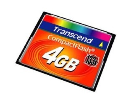 [Карта памяти ] Compact Flash 4Gb Transcend  (TS4GCF133) 133-x