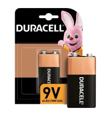 Duracell 6LR61-1BL/6LF22 9V (1 шт. в уп-ке) алкалиновые, крона [MN1604] 6LP3146/MN1604 