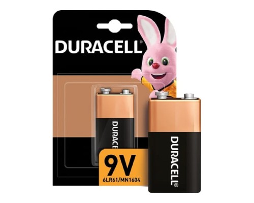 [Батарейки ] Duracell 6LR61-1BL/6LF22 9V (1 шт. в уп-ке) алкалиновые, крона [MN1604] 6LP3146/MN1604 