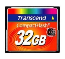 Compact Flash 32Gb Transcend  (TS32GCF133) 133-x
