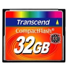 Compact Flash 32Gb Transcend  (TS32GCF133) 133-x