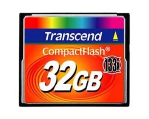 [Карта памяти ] Compact Flash 32Gb Transcend  (TS32GCF133) 133-x