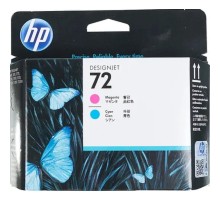 HP C9383A Печатающая головка №72, Magenta & Cyan {DJ T610/T620/T770/T1100/T1120/T1200, Magenta & Cyan}