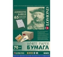 LOMOND 2100215 Наклейки A4, 50 л. (38.0х21.2)