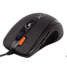 Мышь игровая A4Tech X-710MK , черный , оптическая, 2000dpi , USB, 7 кнопок