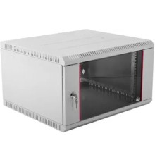 ЦМО Шкаф телекоммуникационный настенный разборный 6U (600х350) дверь стекло (ШРН-Э-6.350) (1 коробка)
