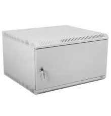 ЦМО Шкаф телекоммуникационный настенный разборный 6U (600х350) дверь металл (ШРН-Э-6.350.1) (1 коробка)