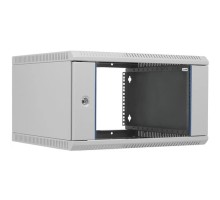 ЦМО Шкаф телекоммуникационный настенный разборный 6U (600х520) дверь стекло (ШРН-Э-6.500) (1 коробка)