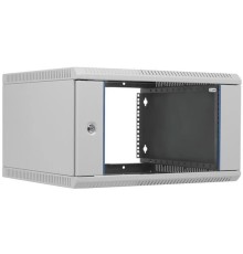 ЦМО Шкаф телекоммуникационный настенный разборный 6U (600х520) дверь стекло (ШРН-Э-6.500) (1 коробка)