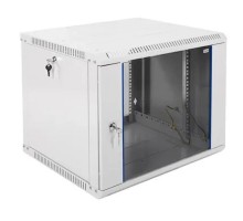 ЦМО Шкаф телекоммуникационный настенный разборный 9U (600х520) дверь стекло (ШРН-Э-9.500) (1 коробка)