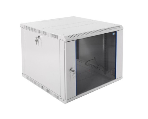 [Монтажное оборудование] ЦМО Шкаф телекоммуникационный настенный разборный 9U (600х650) дверь стекло (ШРН-Э-9.650) (1 коробка)