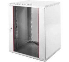 ЦМО Шкаф телекоммуникационный настенный разборный 12U (600х650) дверь стекло (ШРН-Э-12.650)