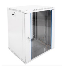 ЦМО Шкаф телекоммуникационный настенный разборный 15U (600х520) дверь стекло (ШРН-Э-15.500) (1 коробка)