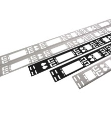 ЦМО Вертикальный кабельный органайзер в шкаф, ширина 75 мм 18U (ВКО-М-18.75)