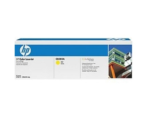 [Расходные материалы] HP CB382A Картридж ,Yellow{Color LJ CP6015/CM6030mfp/CM6040mfp, Yellow, (21000стр.)}