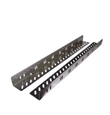 ЦМО Комплект уголков опорных (направляющие) для напольных шкафов, глубина 450 мм, нагрузка до 50 кг. (УО-45)  (2шт.)