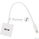 Кабель-переходник Mini DisplayPort (M)-> HDMI (F) VCOM <VHD6055>