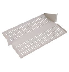 ЦМО Полка для стойки перфорированная консольная 2U с центральным креплением, глубина 300 мм (МС-30.2)