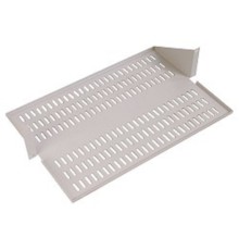 ЦМО Полка для стойки перфорированная консольная 2U с центральным креплением, глубина 400 мм (МС-40.2)