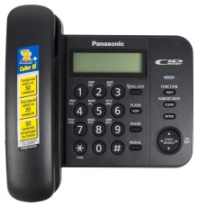 Panasonic KX-TS2356RUB (черный) {АОН,Caller ID,ЖКД,блокировка набора,выключение микрофона}