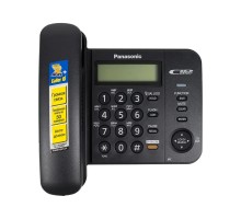 Panasonic KX-TS2358RUB (черный) {АОН,Caller ID,ЖКД,блокировка набора,выключение микрофона,кнопка 