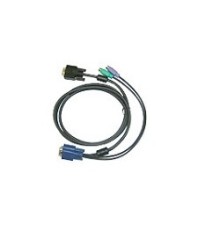 D-Link DKVM-IPCB5 Кабель для KVM-переключателя DKVM-IP8 длиной 5 м с разъемами VGA и PS/2