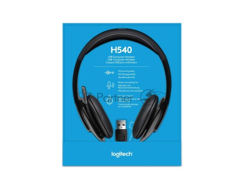 Гарнитура Logitech H540 USB (981-000480)