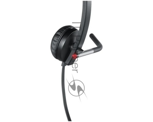 Наушники с микрофоном Logitech H650E черный 1.1м