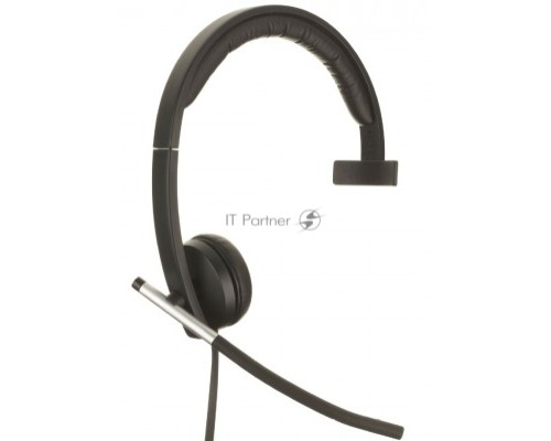 Наушники с микрофоном Logitech H650E черный 1.1м