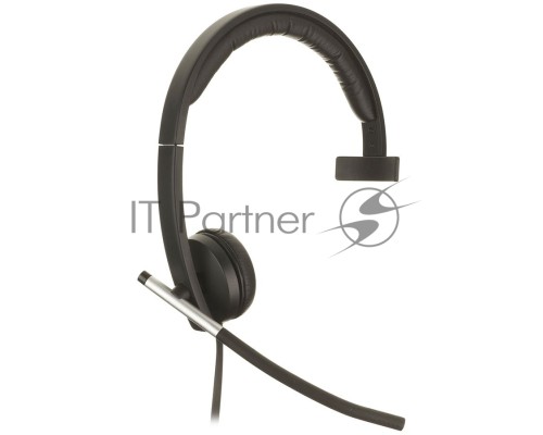 Наушники с микрофоном Logitech H650E черный 1.1м