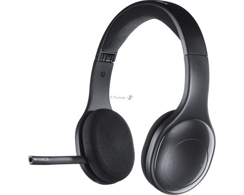 Наушники с микрофоном Logitech H800 черный накладные BT оголовье (981-000338)