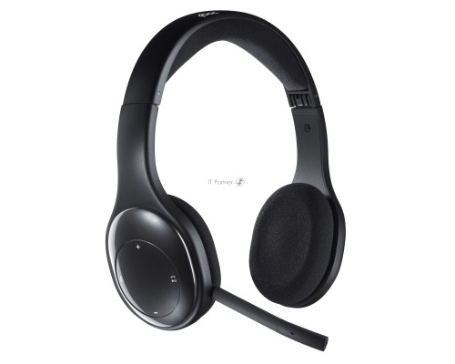 Наушники с микрофоном Logitech H800 черный накладные BT оголовье (981-000338)
