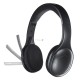 Наушники с микрофоном Logitech H800 черный накладные BT оголовье (981-000338)