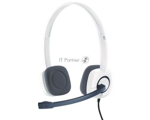 Наушники с микрофоном Logitech H150 белый накладные оголовье (981-000350)