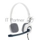Наушники с микрофоном Logitech H150 белый накладные оголовье (981-000350)
