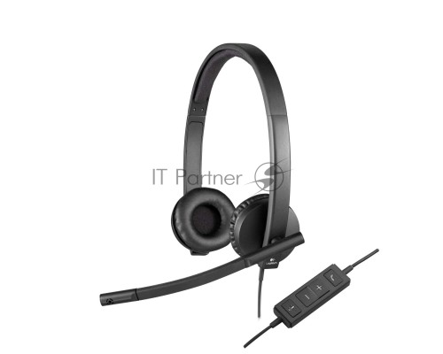 Наушники Logitech Headset H570E USB 981-000575 Stereo OEM
